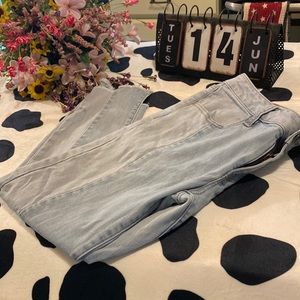 Two Tone Distressed American Eagle Jeans